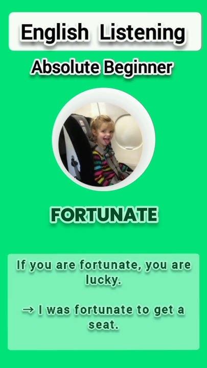 fortunate » English .